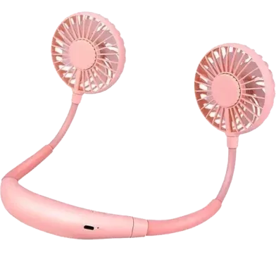 Upgrade Hang Neck Fan Pink - Rokomari product